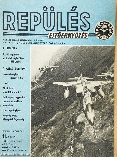 Repülés-ejtőernyőzés 1979. november