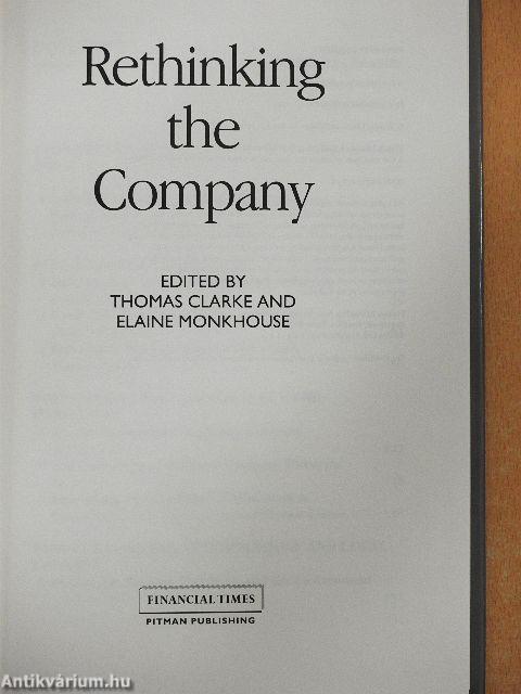 Rethinking the Company