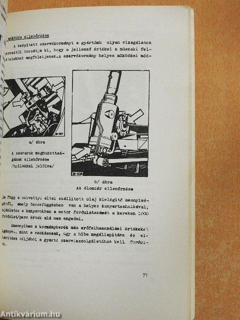 Skoda 706 kezelési utasítás