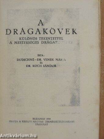 A drágakövek