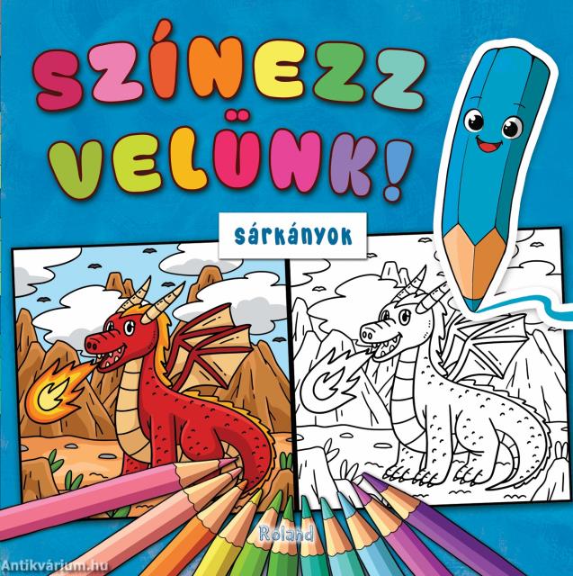 Színezz velünk! Sárkányok