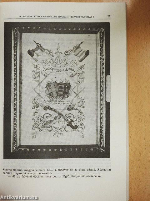 A Magyar Munkásmozgalmi Múzeum évkönyve 1984