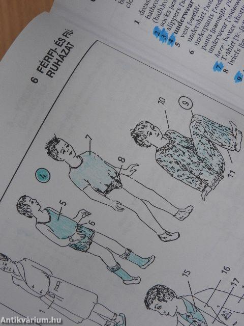 Képes brit és amerikai angol-magyar szótár