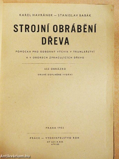 Strojní Obrábení Dreva