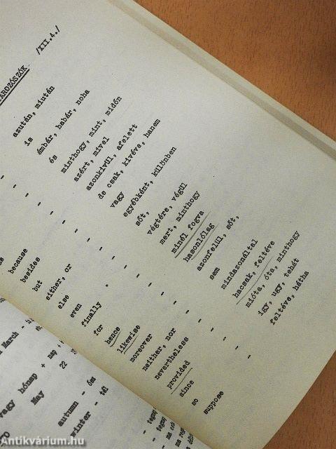 Angol nyelvkönyv I.