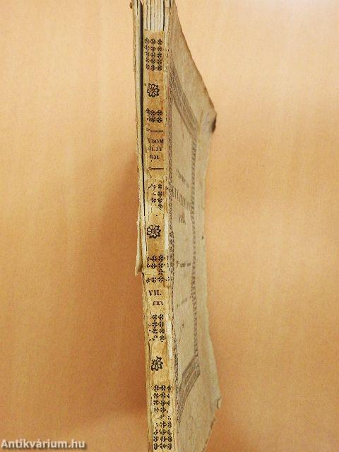 Tudományos Gyüjtemény 1831. VII. (rossz állapotú)