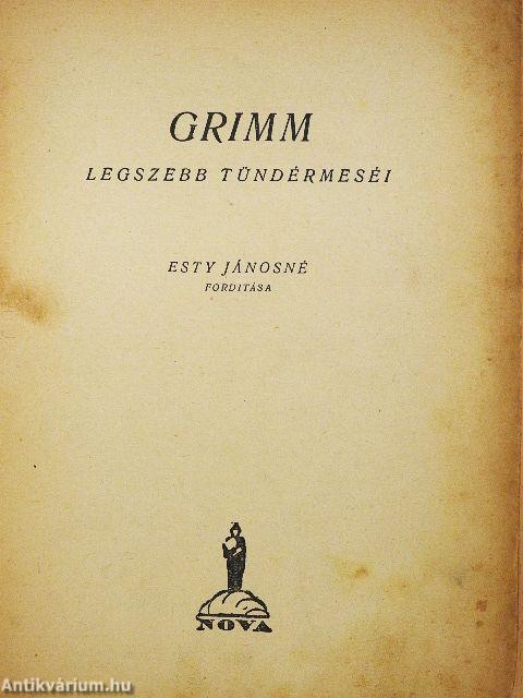 Grimm legszebb tündérmeséi (rossz állapotú)