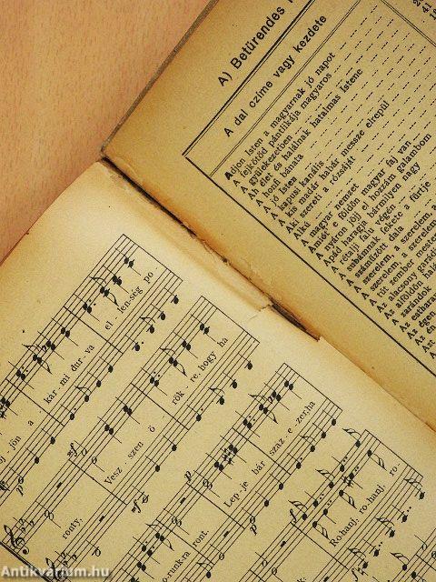 E. M. K. E. Daloskönyv (rossz állapotú)