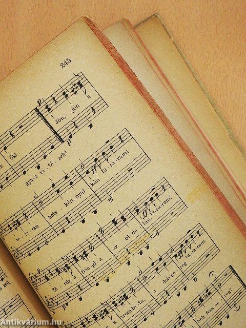 E. M. K. E. Daloskönyv (rossz állapotú)