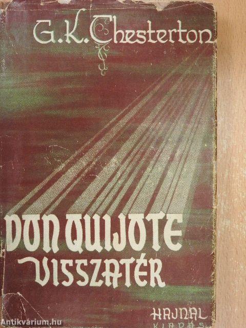 Don Quijote visszatér