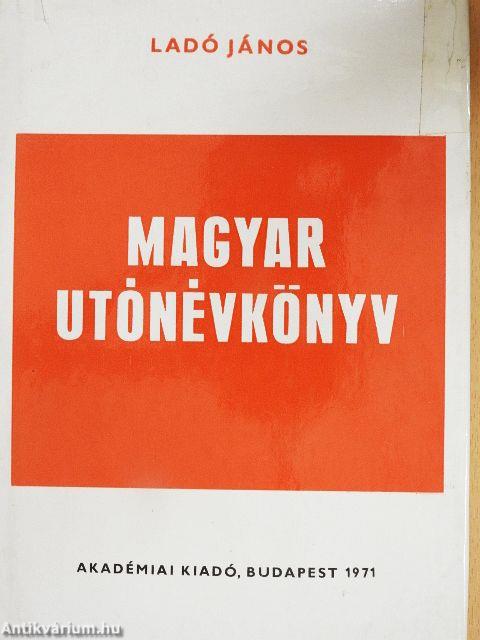 Magyar utónévkönyv