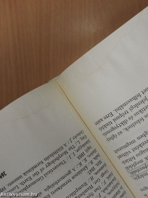 Válogatott fejezetek az általános természeti földrajzból