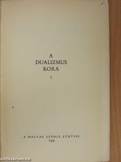 A dualizmus kora I. (töredék)