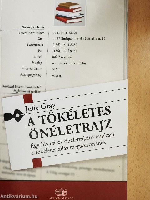 A tökéletes önéletrajz