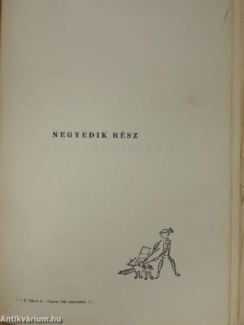 Csavar Peti mindenfelé I-IV. (rossz állapotú)