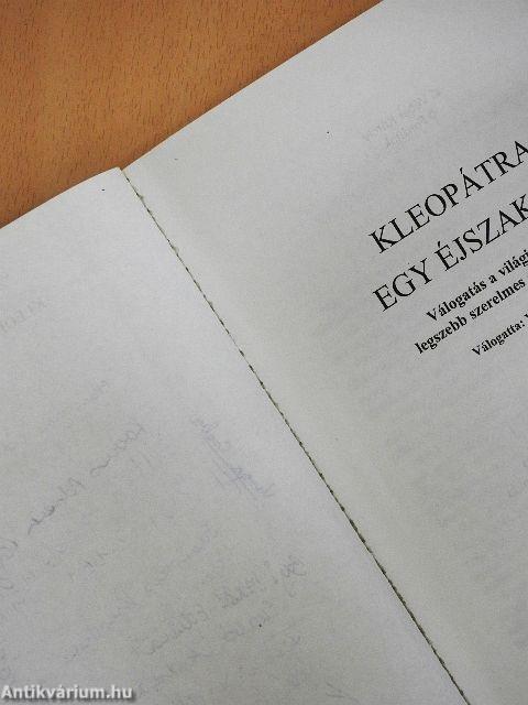 Kleopátra egy éjszakája