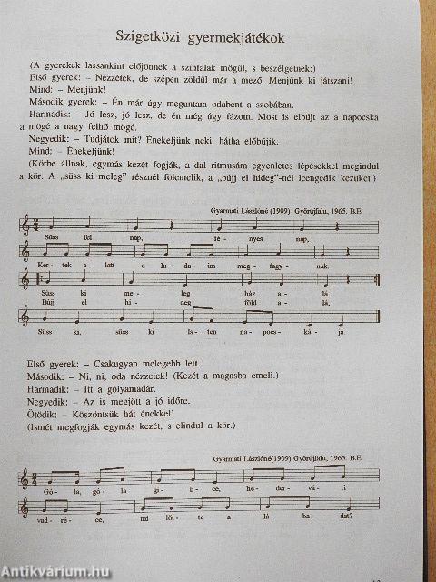 Népi hagyományaink iskolai és amatőr színpadon