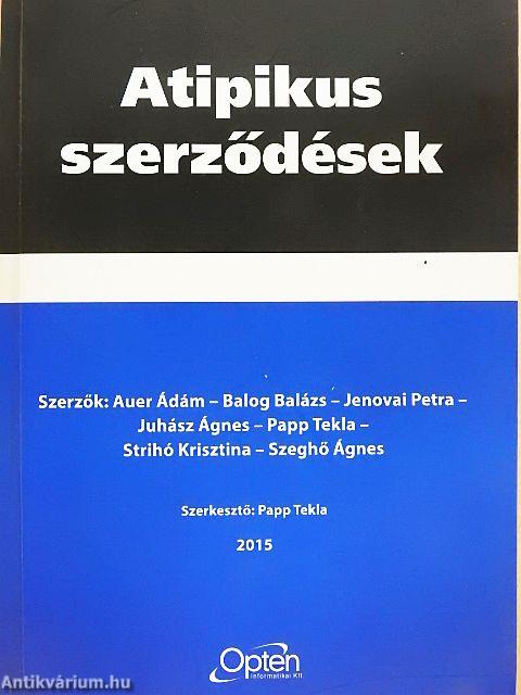 Atipikus szerződések