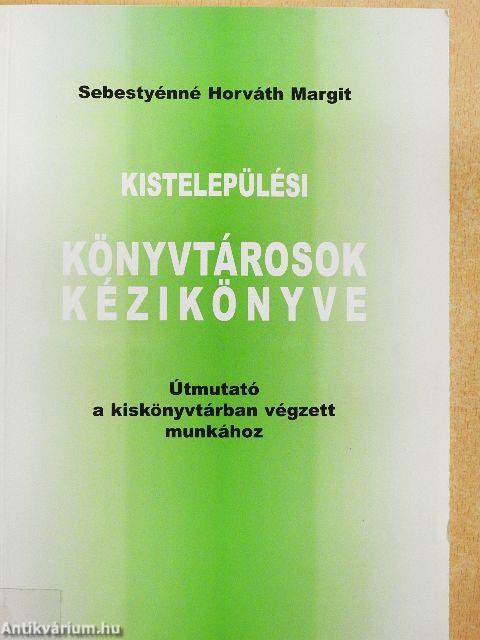 Kistelepülési könyvtárosok kézikönyve