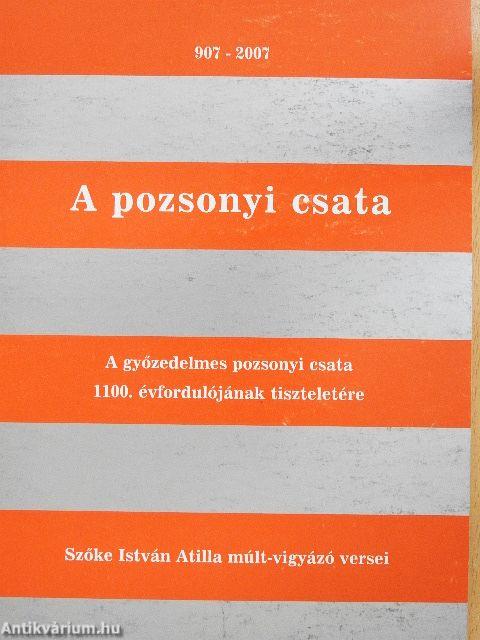 A pozsonyi csata - 907-2007