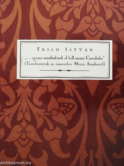 "...egyszer mindenkinek el kell menni Canudosba"