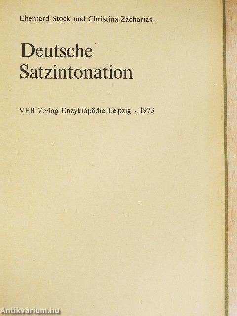 Deutsche Satzintonation