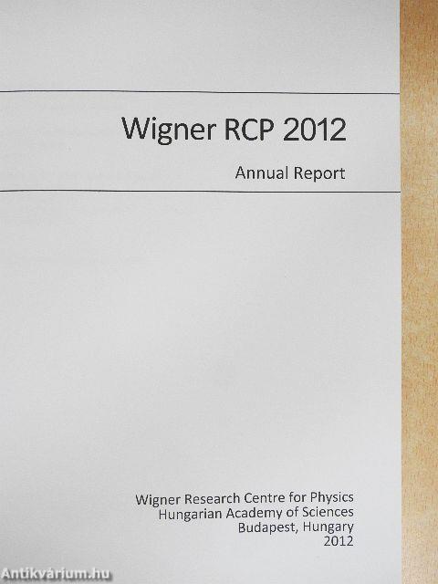 Wigner RCP 2012