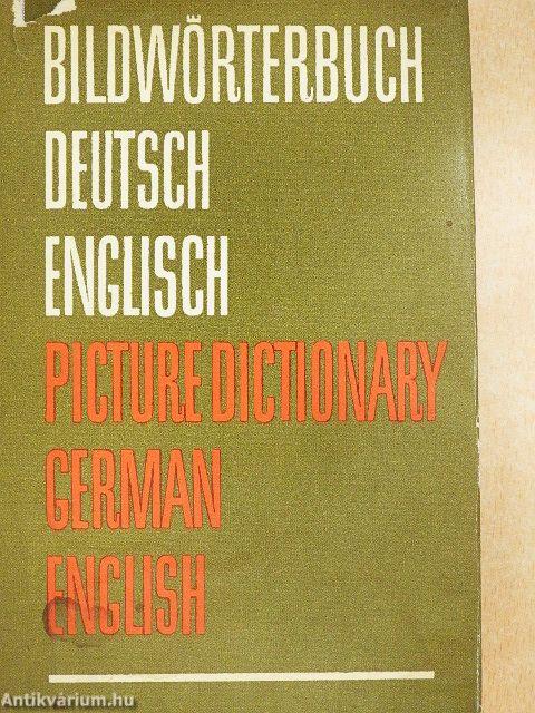 Bildwörterbuch Deutsch und Englisch