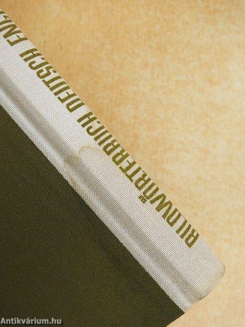 Bildwörterbuch Deutsch und Englisch