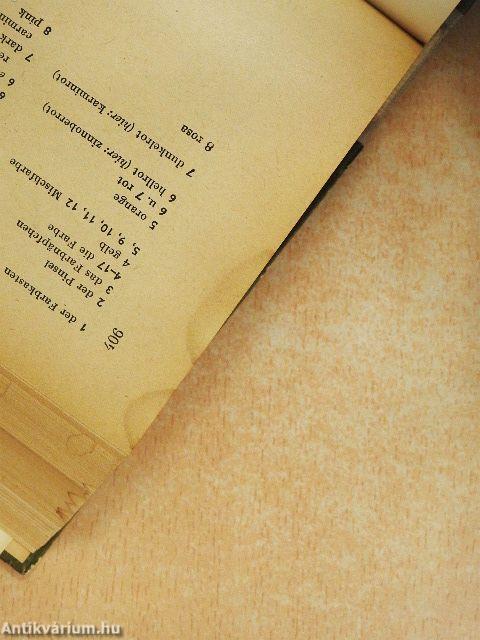 Bildwörterbuch Deutsch und Englisch