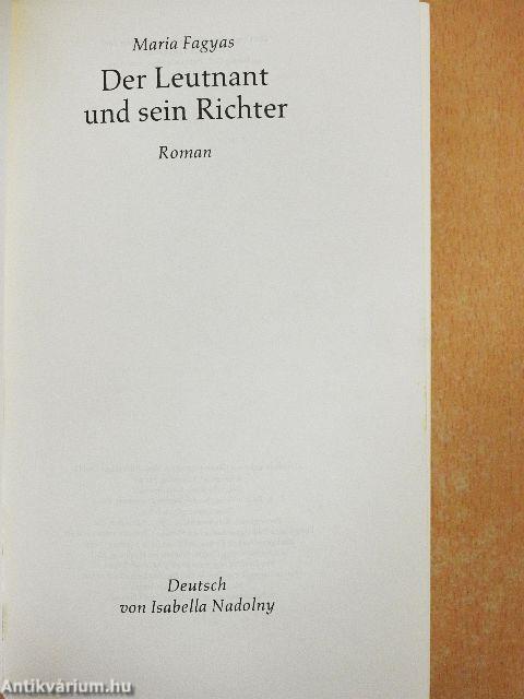 Der Leutnant und sein Richter