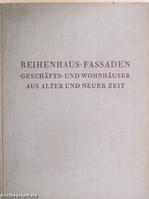 Reihenhaus-Fassaden