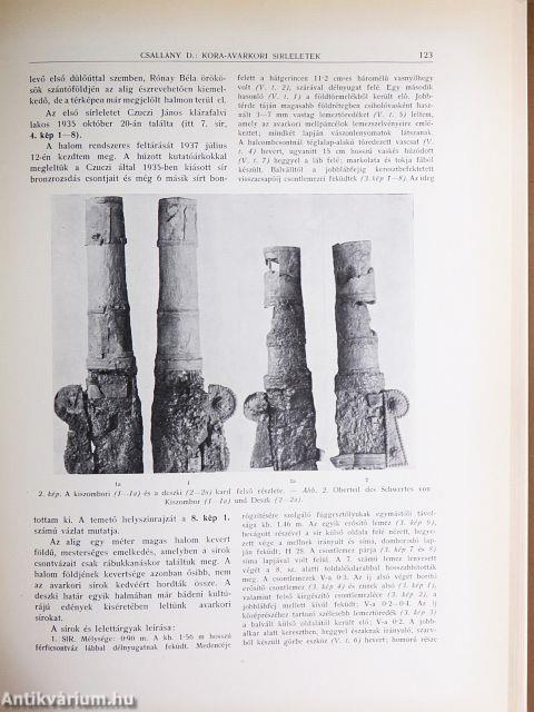 Folia Archaeologica I-II.