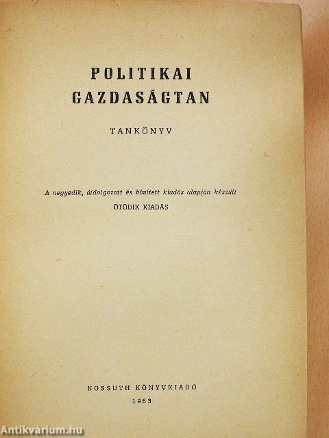 Politikai gazdaságtan