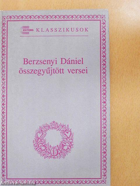 Berzsenyi Dániel összegyűjtött versei