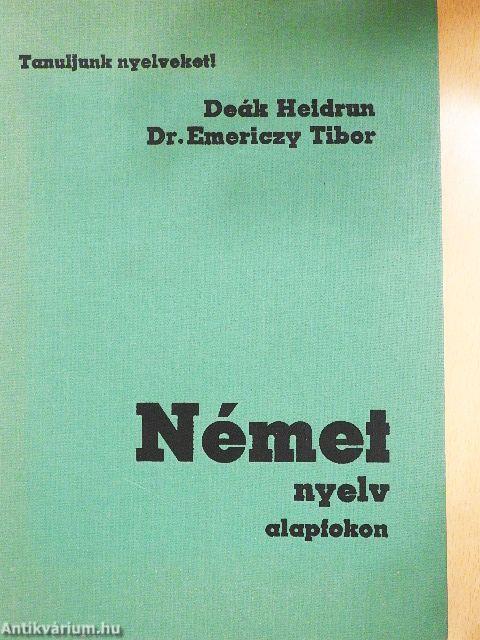 Német nyelv alapfokon