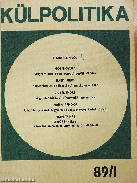 Külpolitika 1989/1.