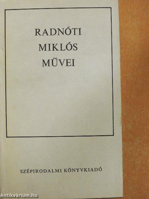 Radnóti Miklós művei