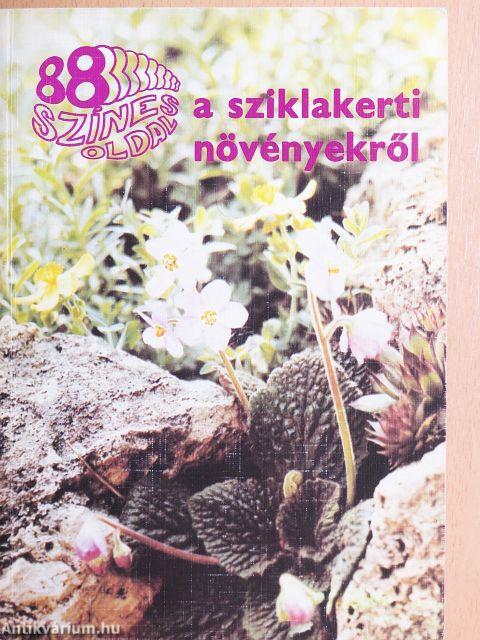 A sziklakerti növényekről