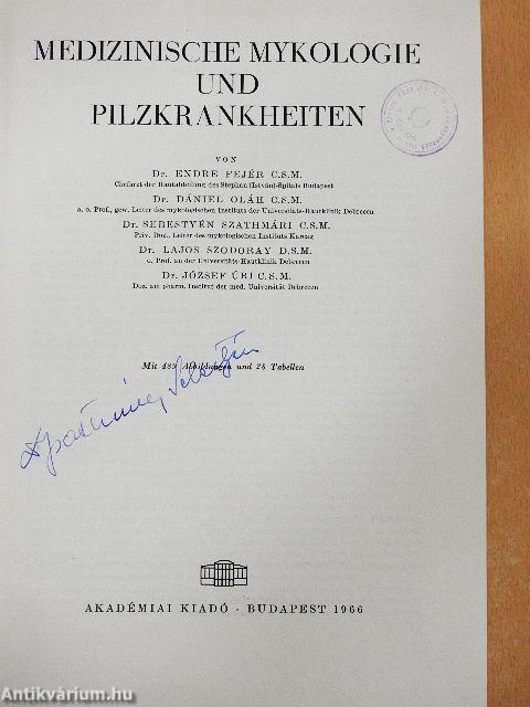 Medizinische Mykologie und Pilzkrankheiten