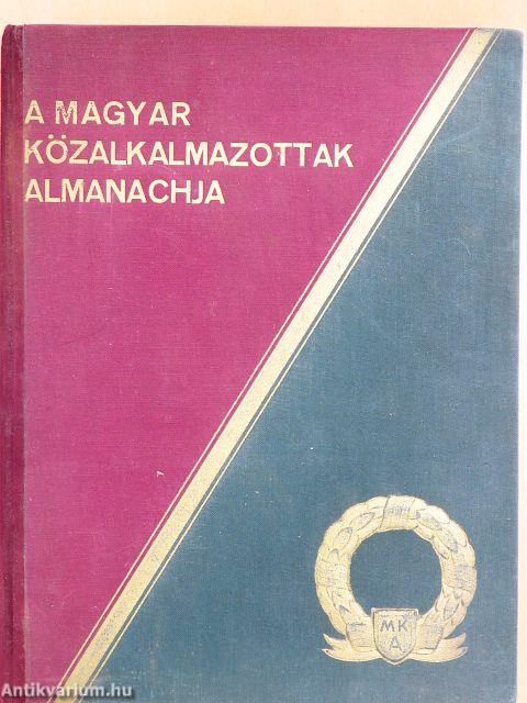 A Magyar Közalkalmazottak Almanachja 1937.