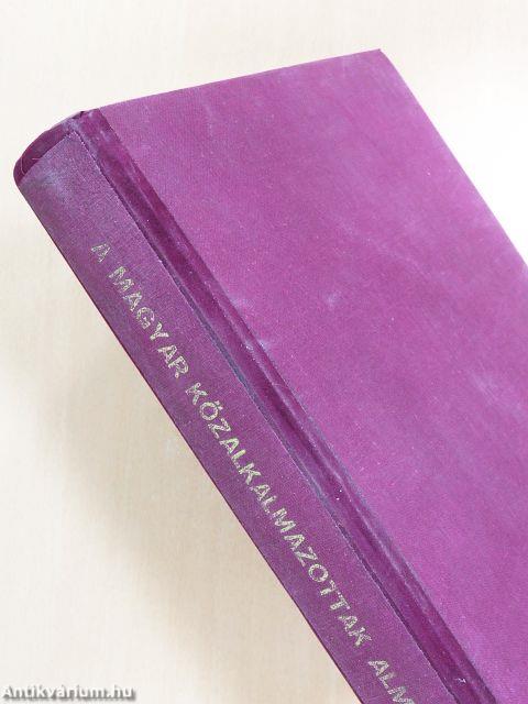 A Magyar Közalkalmazottak Almanachja 1937.