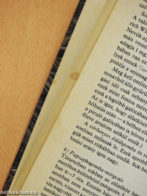 Gombászkönyv (rossz állapotú)