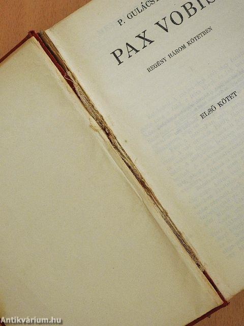 Pax Vobis I-III. (rossz állapotú)