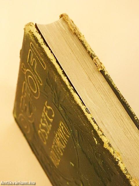 Petőfi Sándor összes költeményei I-IV. (rossz állapotú)