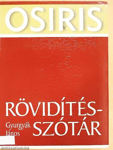 Rövidítésszótár