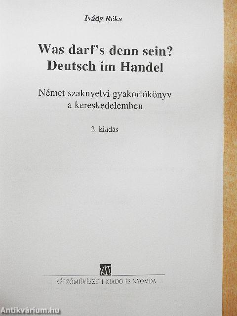 Was darf's denn sein? 