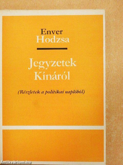 Jegyzetek Kínáról