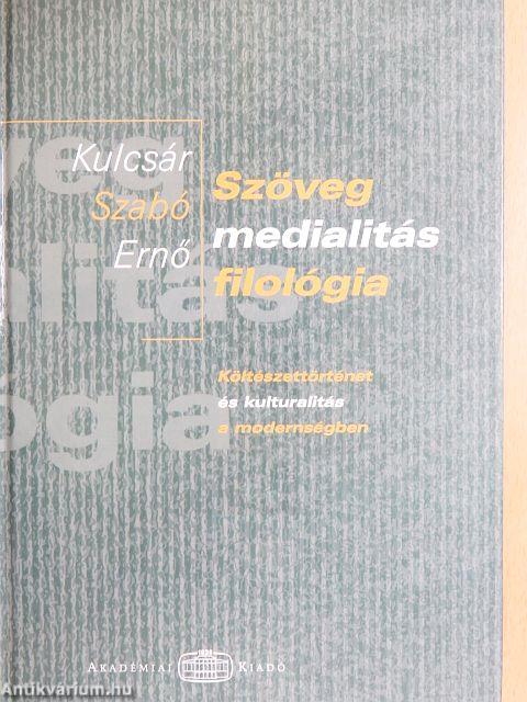 Szöveg-medialitás-filológia