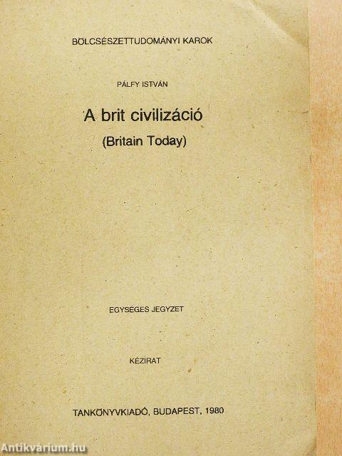 A brit civilizáció
